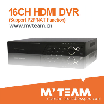 P2p 16CH D1 DVR with HDMI and Digital Zoom (MVT-6516)